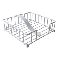 Serwetnik BRUNCH, 18x18x6 cm, kol .biały