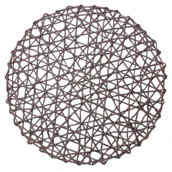 Podkładka CARTA, śr. 38 cm, kol. szary