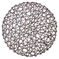 Podkładka CARTA, śr. 38 cm, kol. szary