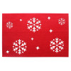 podkładka filcowa ŚNIEG, 45x30 cm, kol. czerwony
