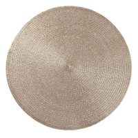 podkładka GLITTER, śr. 38 cm, kol. złoty