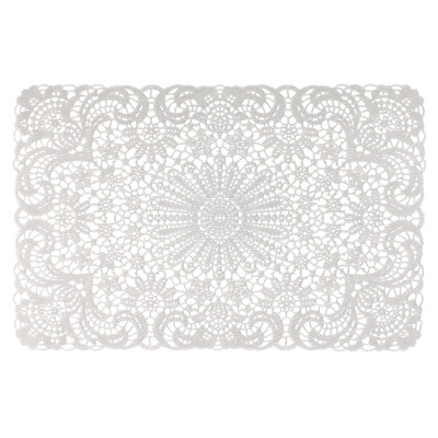 Podkładka LACE, 45x30 cm, kol. biały
