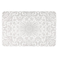 Podkładka LACE, 45x30 cm, kol. biały