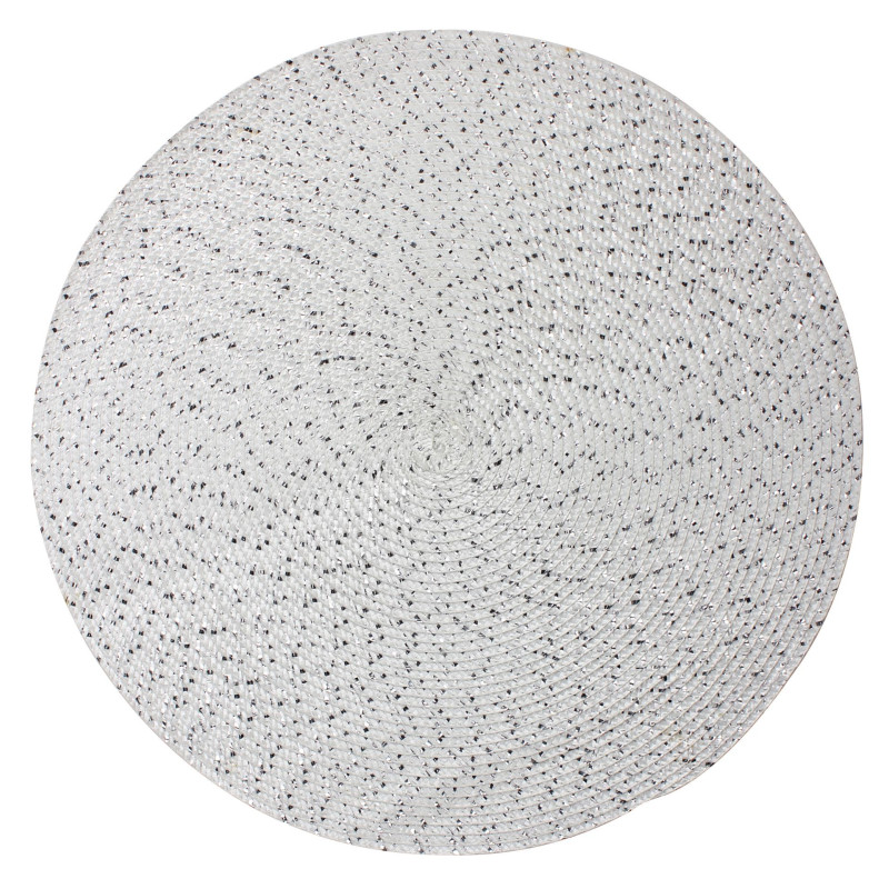 podkładka MIRGO, śr. 38 cm, kol.biały