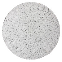 podkładka MIRGO, śr. 38 cm, kol.biały