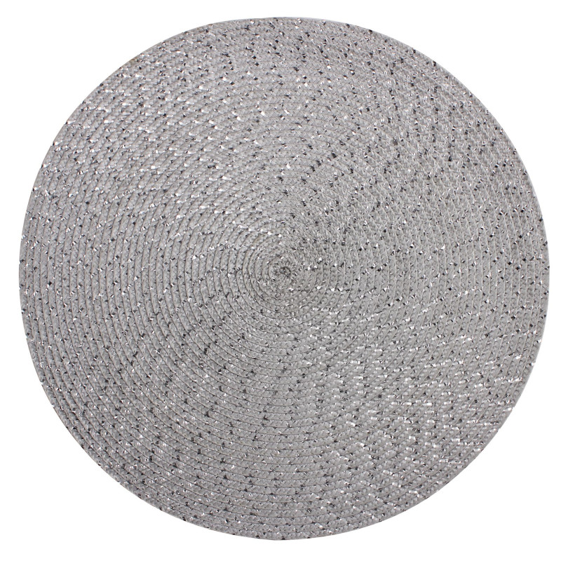 podkładka MIRGO, śr. 38 cm, kol.srebrny