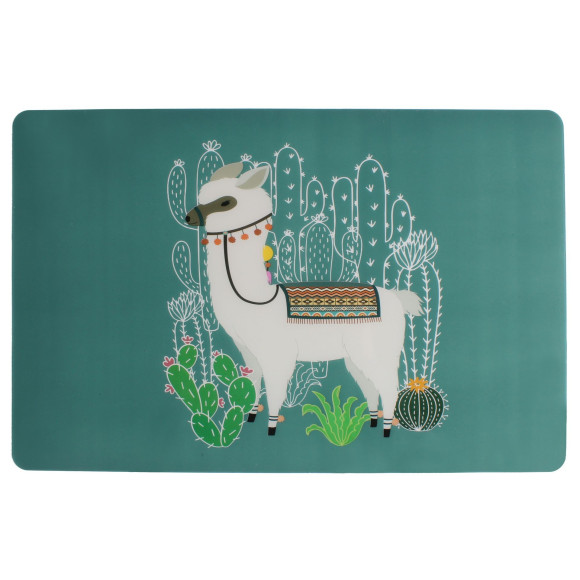Podkładka LAMA 43,5x28,5 cm, ZIELONY