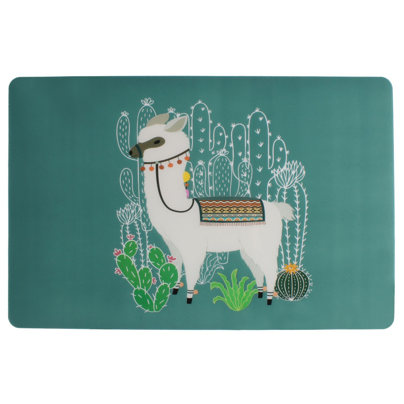 Podkładka LAMA 43,5x28,5 cm, ZIELONY