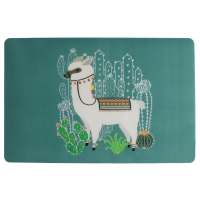 Podkładka LAMA 43,5x28,5 cm, ZIELONY