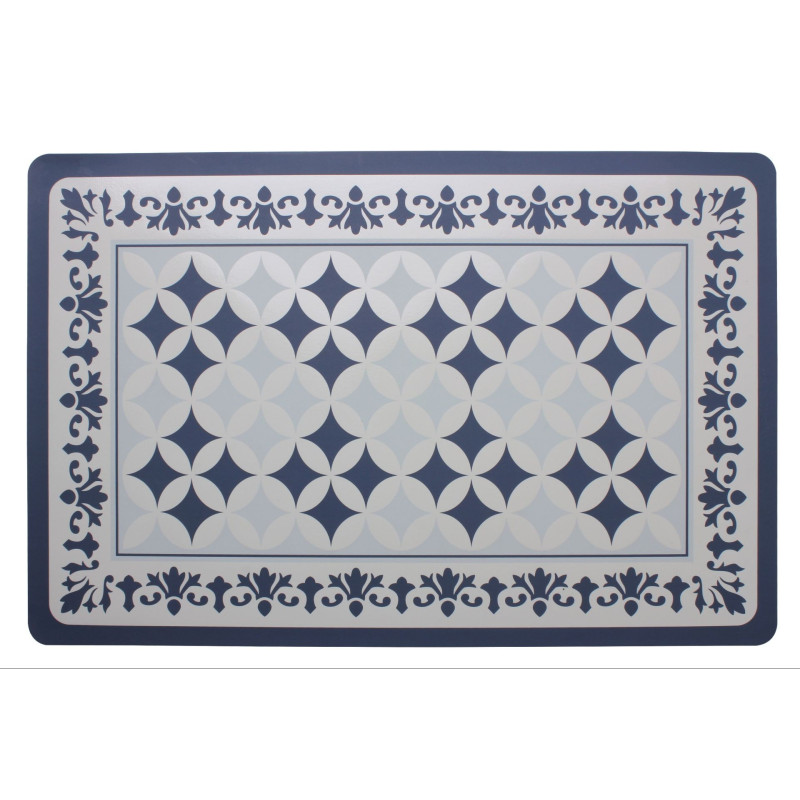 Podkładka PRACAS, 43,5x28,5 cm, kol. biało-granato