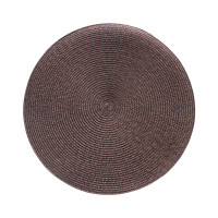 podkładka SPLOT, śr. 38 cm, kol. brązowy