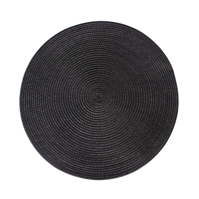 podkładka SPLOT, śr. 38 cm, kol. czarny
