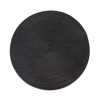 podkładka SPLOT, śr. 38 cm, kol. czarny
