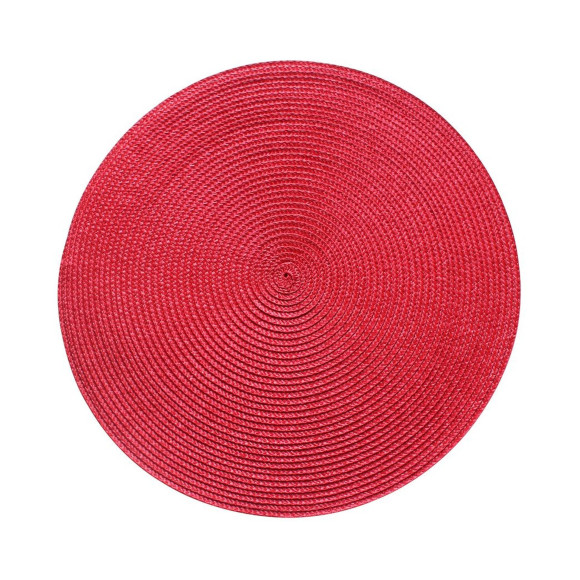 podkładka SPLOT, śr. 38 cm, kol. czerwony