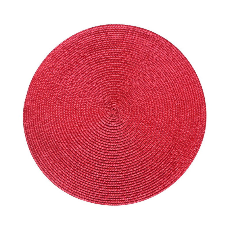 podkładka SPLOT, śr. 38 cm, kol. czerwony