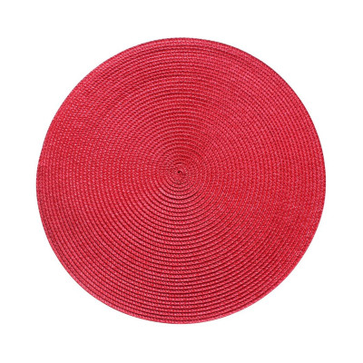 podkładka SPLOT, śr. 38 cm, kol. czerwony