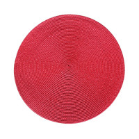 podkładka SPLOT, śr. 38 cm, kol. czerwony