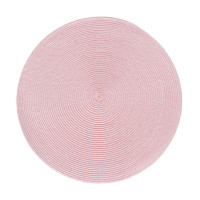 podkładka SPLOT, śr. 38 cm, kol.pudrowy róż