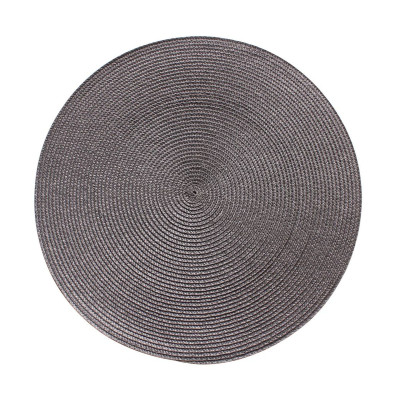podkładka SPLOT, śr. 38 cm, kol. szary