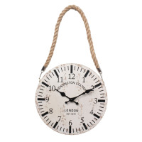 zeg.ścien KENSINGTON, BEŻ,średnica 30x4cm-MC