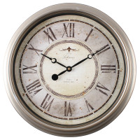 zegar ścienny RITZ, średn. 40,0 cm, kol.srebrny-MC
