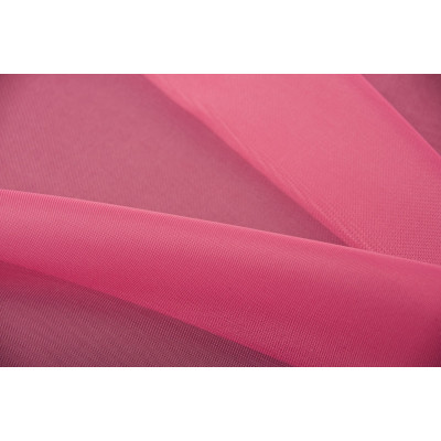 Woal gładki barwiony,wys.300cm,kol.111,fuksja z oł