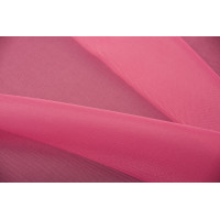 Woal gładki barwiony,wys.300cm,kol.111,fuksja z oł