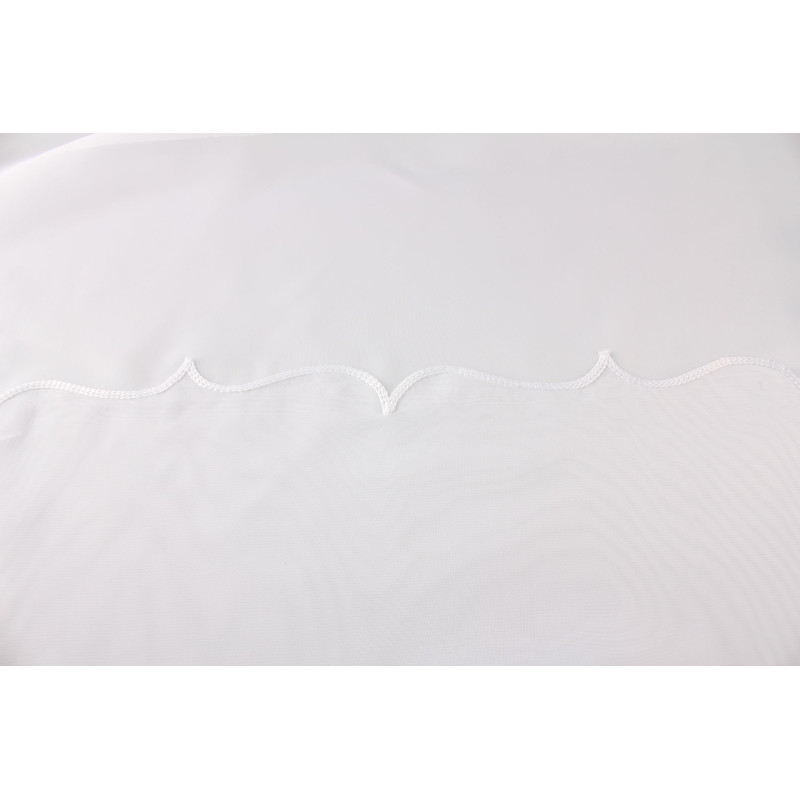 Woal haftowany WALERIA, wys 280 cm, kol biały