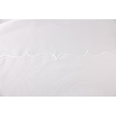 Woal haftowany WALERIA, wys 280 cm, kol biały