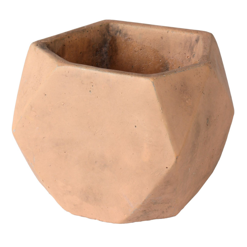 Osłonka ELOF cementowa,12x12x11,5cm,KOL.CEGLASTY