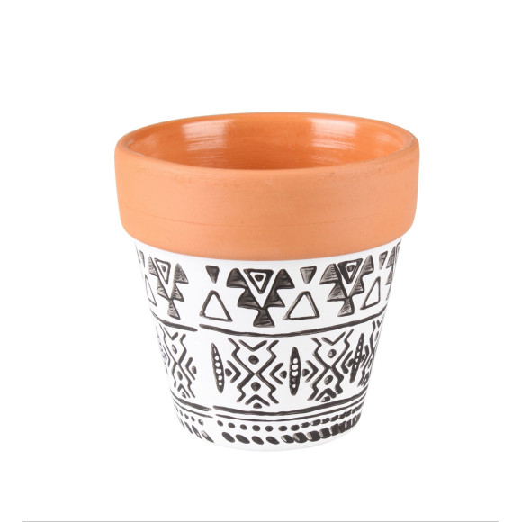 Osłonka AXEL terrakota, 6,5x6,5x6,5cm,CZ-BI