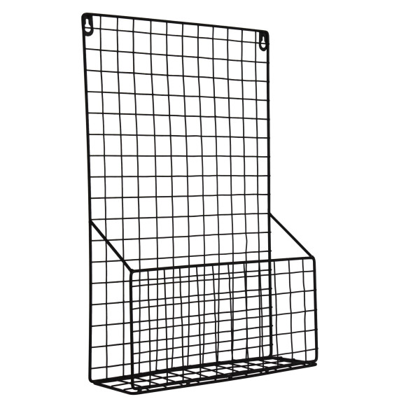 Półka dekoracyjna NIRO, 30x45x9cm, kol.czarny