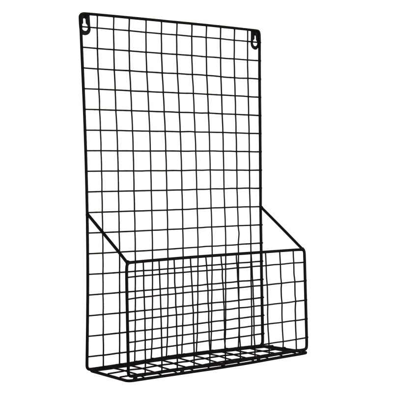 Półka dekoracyjna NIRO, 30x45x9cm, kol.czarny