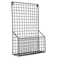 Półka dekoracyjna NIRO, 30x45x9cm, kol.czarny