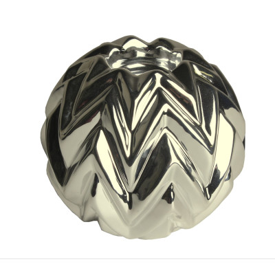 Świecznik HURON, 9,5/9,5/8,5 cm, kol. złoty