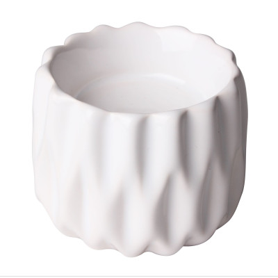 Świecznik ONTARIO, 6/6/4,5 cm, kol. biały