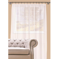Firanka z taśmą DIANA rozm 290x245 cm kol. ecru