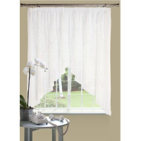 Firanka z taśmą MALWINA 290/160 cm kol biały