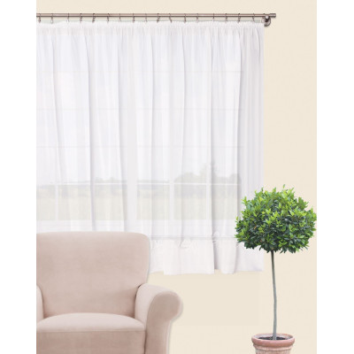 Firanka WINTER z tasma, 300/160 cm kol biały