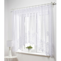 Firanka żakardowa ZENA, 300/150 cm, kol. biały