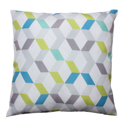 Poduszka COBBLE rozm. 40x40 cm kol turkusowy