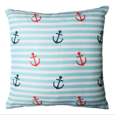 Poszewka ANCORA rozm.40x40 cm kol niebieski