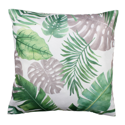 Poszewka EKWADOR rozm. 45x45 cm, kol. szaro-zielon