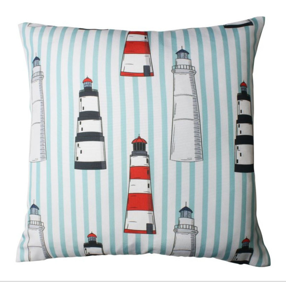 Poszewka FAROL rozm.40x40 cm kol niebieski