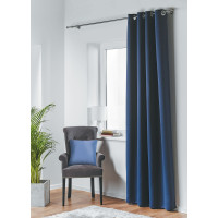 Zasł z kólkami BLACKOUT 140x260cm kol. granatowy12