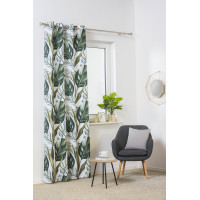 Zasłona z kółkami FIJI 140/260, kol. biały