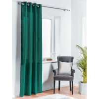 Zasł. z kółkami OXFORD 140/260 cm kolor b. zieleń