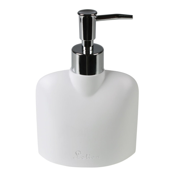 Dozownik AVANGARDA, 11x6x16,5 cm, kol. biały