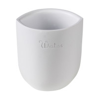 Kubek AVANGARDA, 8x6,5x9 cm, kol. biały