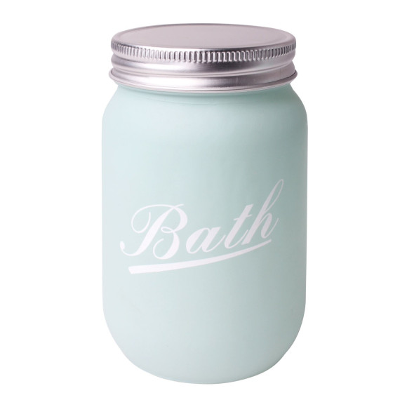 Pojemnik BATH, śr.7,5cm, wys.13,5cm, kol. miętowy